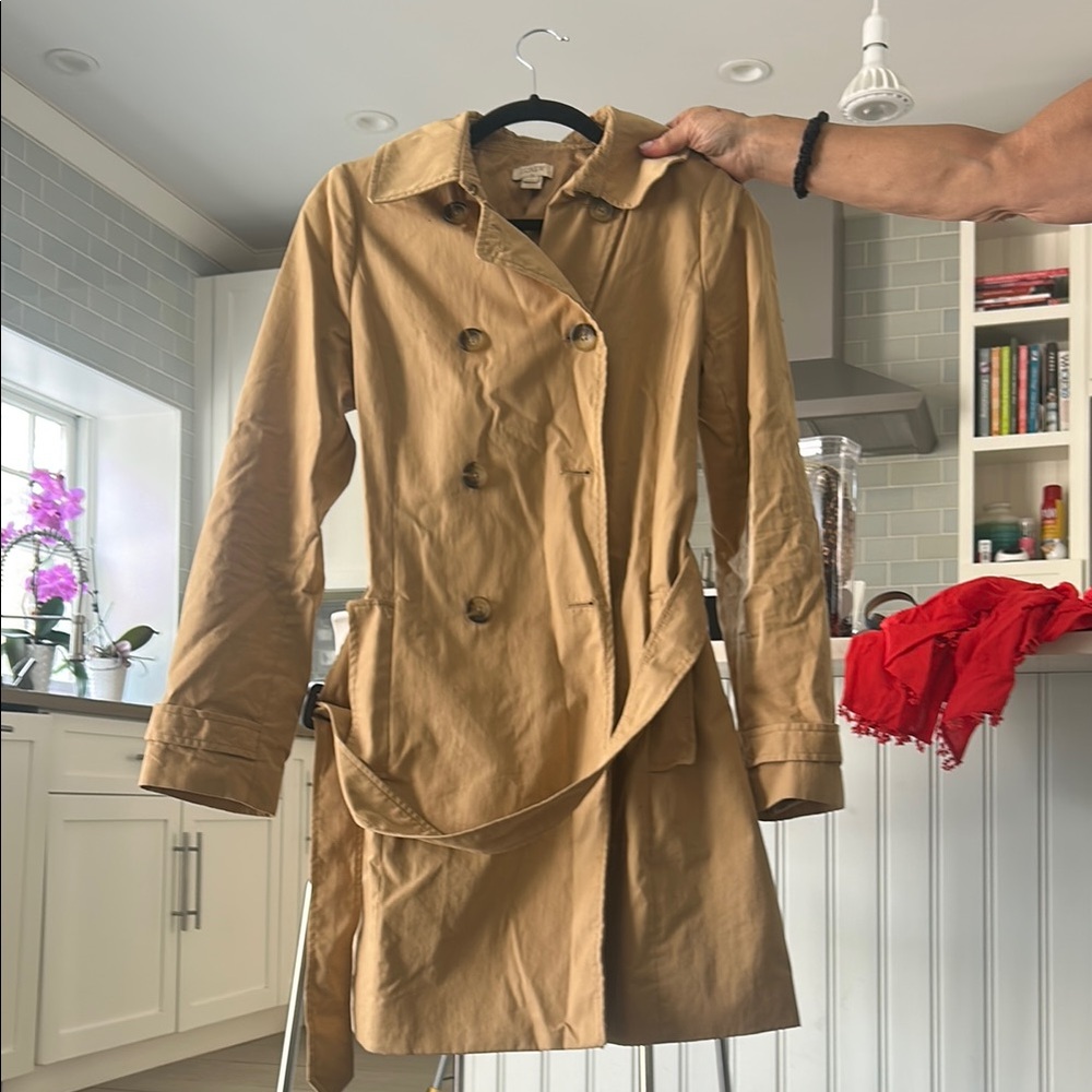 Classic Tan Trench Coat